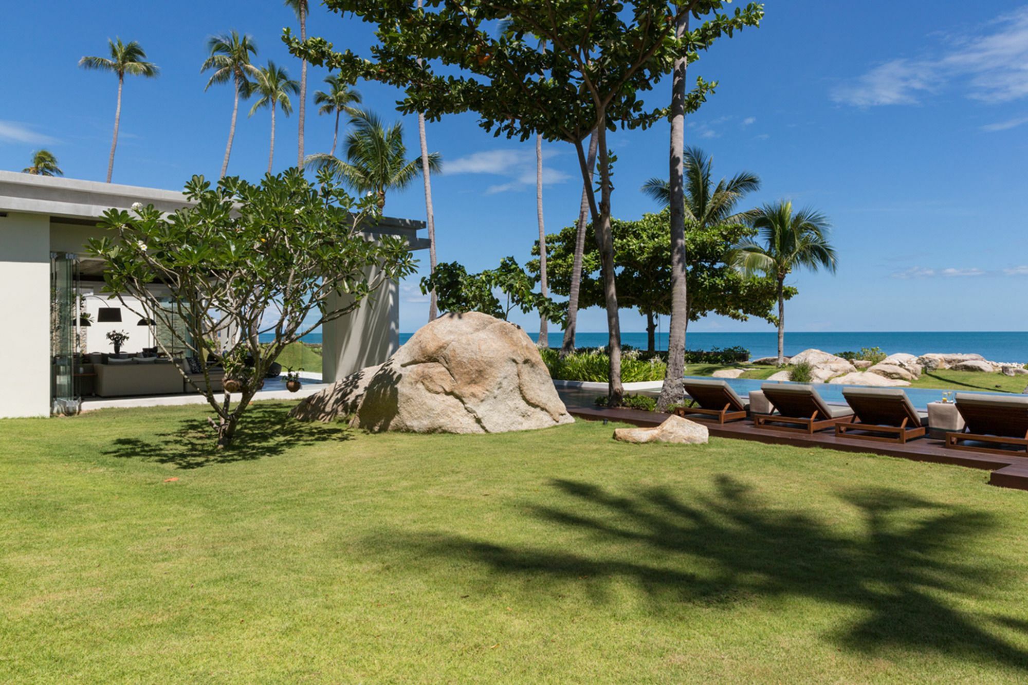 Fashionable Villa Malabar Beachfront 5 Bedrooms Plus 2 Kid'S Bedrooms Laem Sor Exterior foto