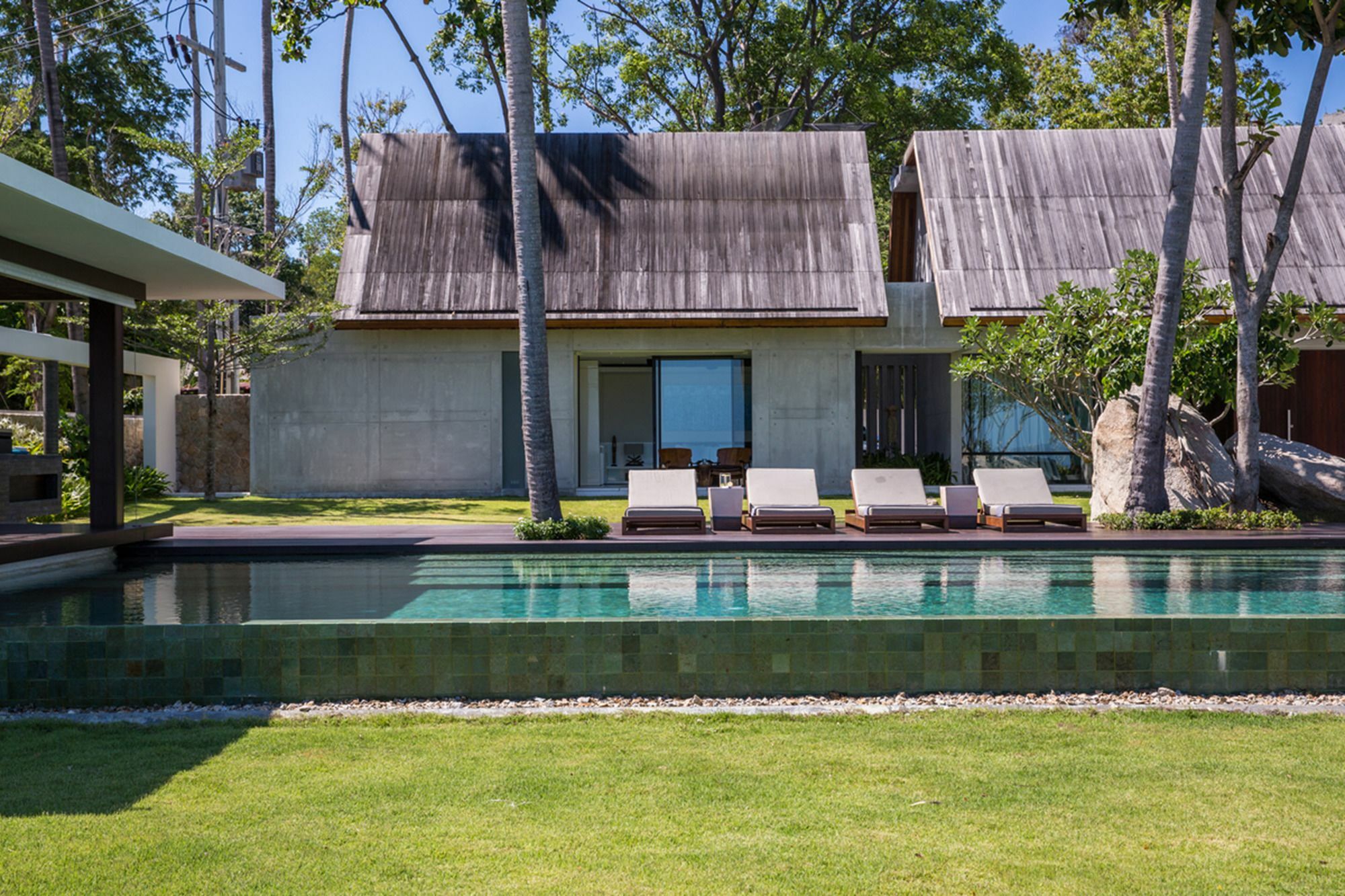 Fashionable Villa Malabar Beachfront 5 Bedrooms Plus 2 Kid'S Bedrooms Laem Sor Exterior foto