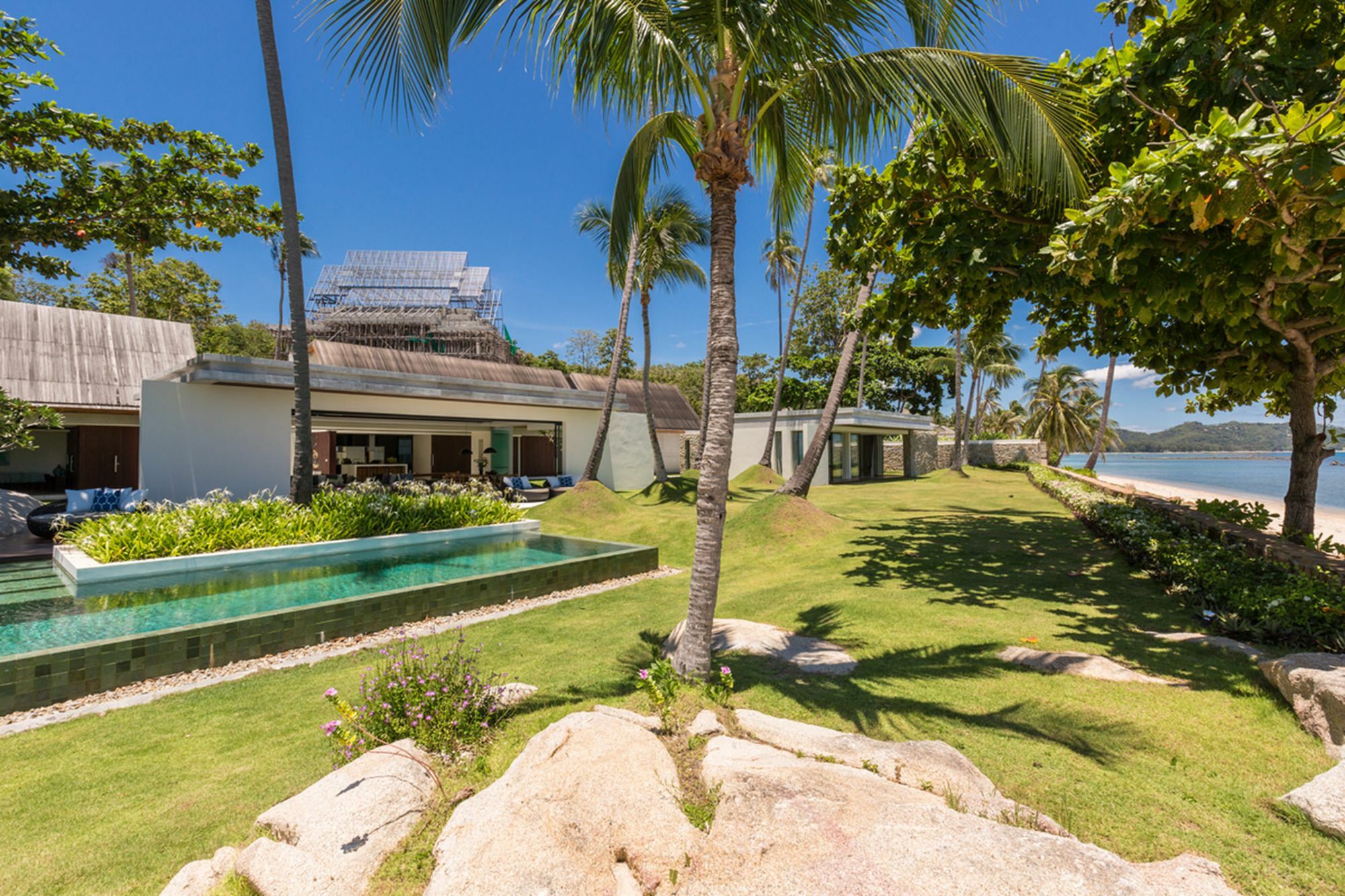 Fashionable Villa Malabar Beachfront 5 Bedrooms Plus 2 Kid'S Bedrooms Laem Sor Exterior foto
